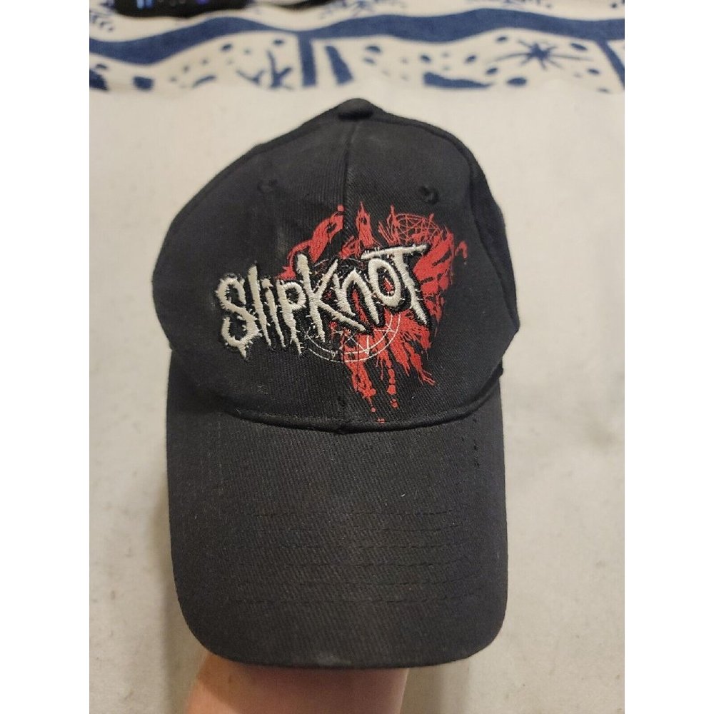 Slipknot Black 2005 Embroidered Baseball Licensed Hat READ